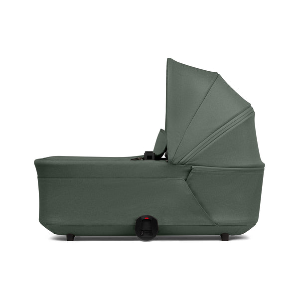 Joolz Hub² Cot – Premium Comfort, Breathable Mattress, Extendable UPF 50+ Canopy, Water-Repellent Fabric, One-Hand Release, Soft rPET Lining, Ventilated Design, Perfect for Newborns - Forest Green