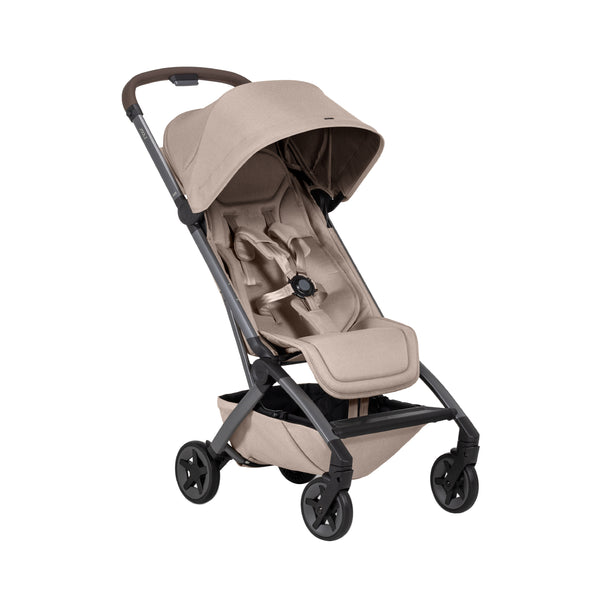 Aer² Compact & Lightweight Baby Stroller | One-Hand Fold | Suitable from Newborn to Toddler | Easy Steering | Airplane Friendly | Ultra-Compact | 44x53x23.5 CM | Sandy Taupe | 6.2 Kg