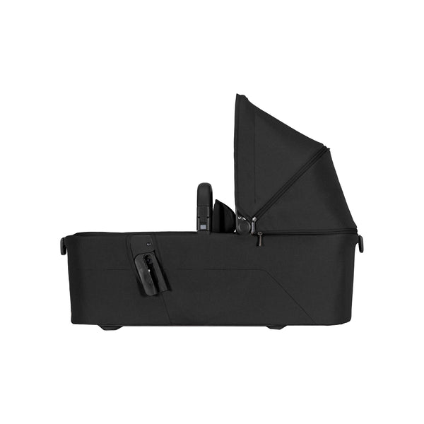 Aer² Compact & Lightweight Baby Cot | Self-Standing Fold | Suitable for Newborns | Space Black | Breathable Mattress | UPF 50+ Sun Protection | Ultra-Compact | 90x42x15 CM | 3.9 Kg