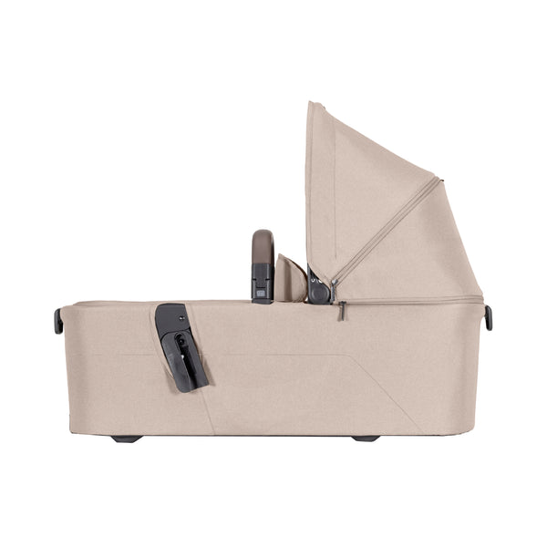 Aer² Compact & Lightweight Baby Cot | Self-Standing Fold | Suitable for Newborns | Sandy Taupe | Breathable Mattress | UPF 50+ Sun Protection | Ultra-Compact | 90x42x15 CM | 3.9 Kg