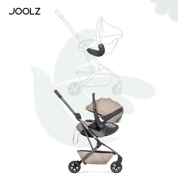 Car Seat Adapter Set for Stroller | Easy Baby Transfer | Compatible with Joolz Aer2 | Quick Click Attachment | Convenient for Travel | 10x10x5 cm