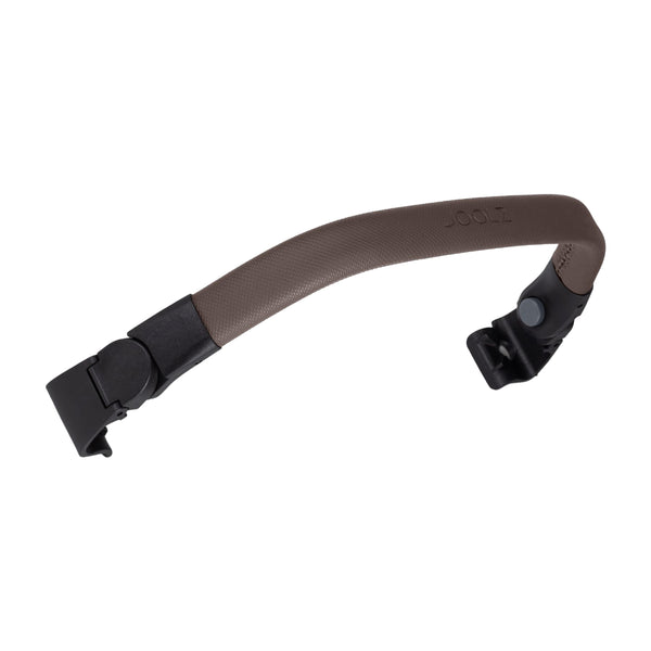 Aer² Foldable Bumper Bar for Stroller | Extra Cozy & Secure | Easy One-Hand Use | Quick Fold | Stylish Design | Safe for Toddlers | Compatible with Joolz Aer² |Brown| 10 x 50 x 8 CM